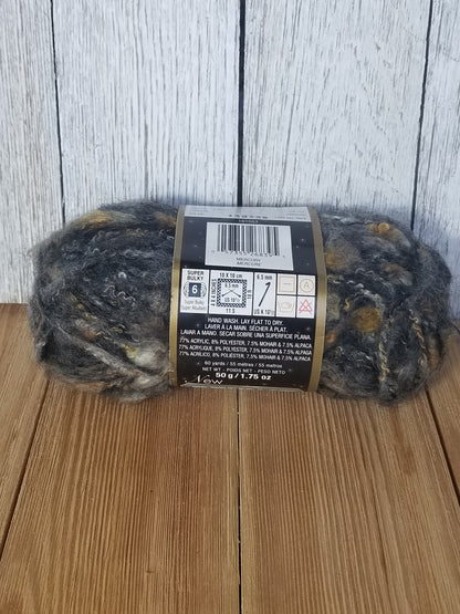 Bernat Galaxy Mercury Yarn 50g Skein Acrylic, Polyester, Mohair, Alpaca