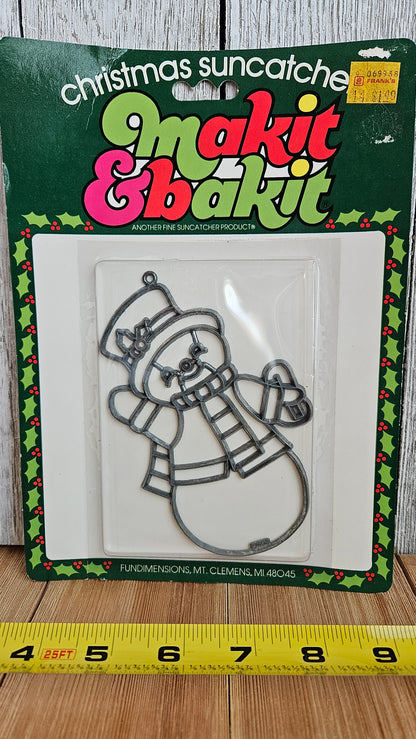 Vtg Makit & Bakit Suncatcher Frame OR Full Kits (U Choose Design)