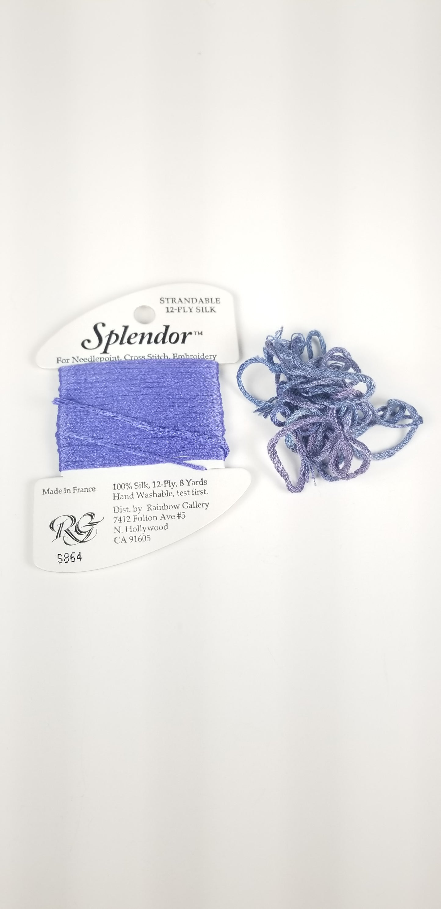 Splendor needlepoint silk s864