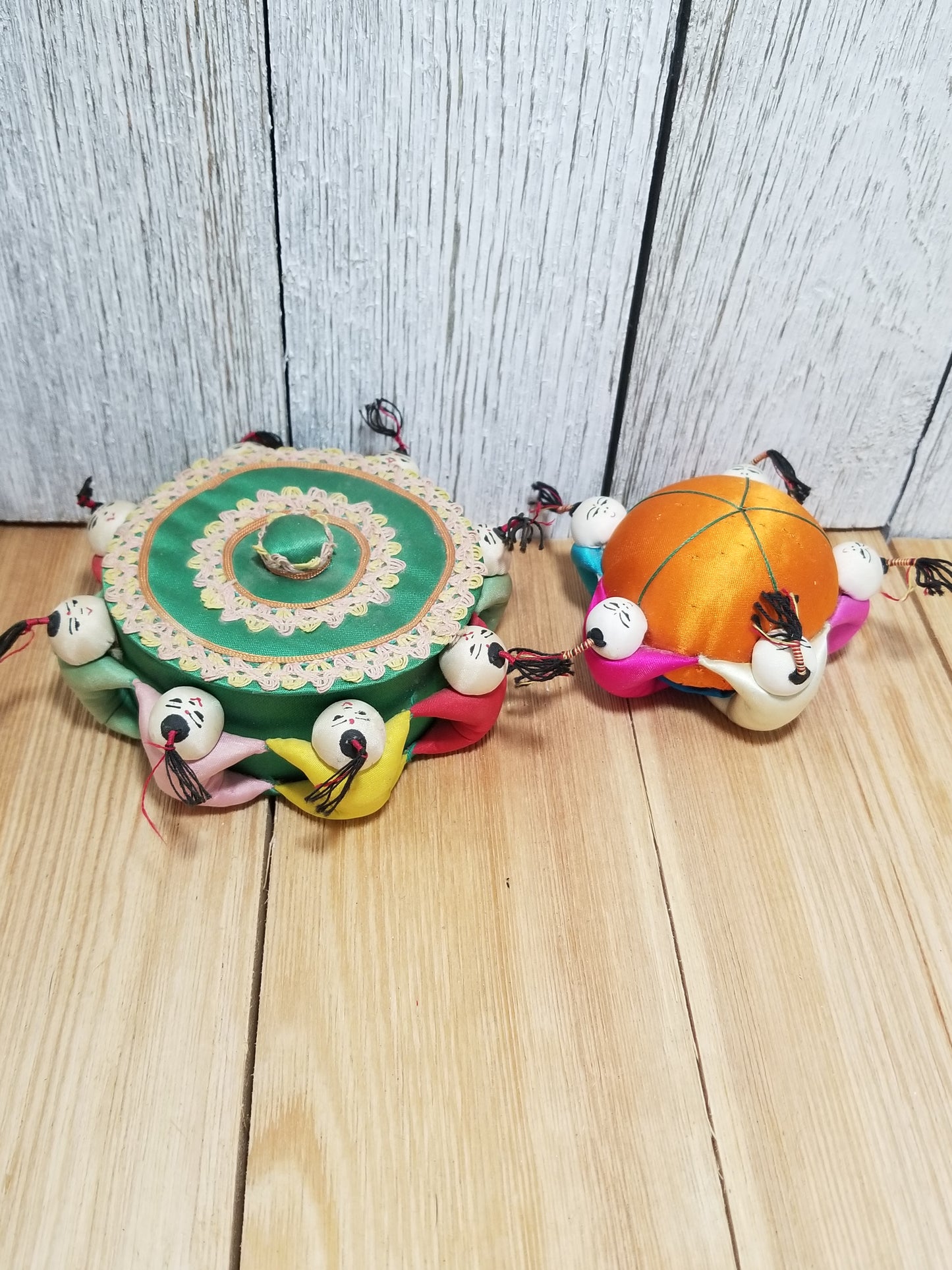 Vintage Quirky One of a Kind Pin Cushions Pattern Weights (U PIC)