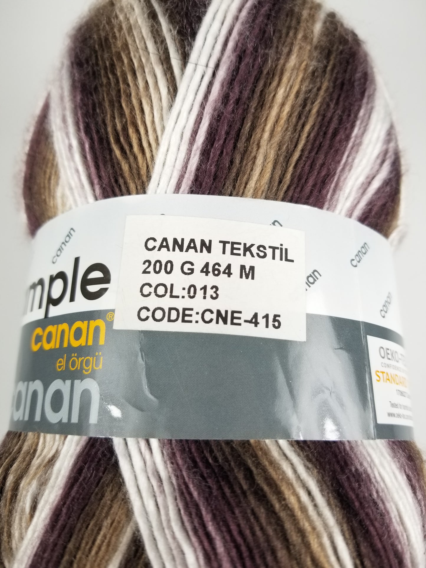 Sample Canan el örgü Canan Yarn Made in Turkey Canan Tekstil 013