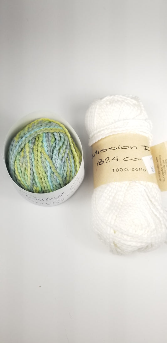 Mission Ialls 1824 cotton (2 yarn skein bundle)