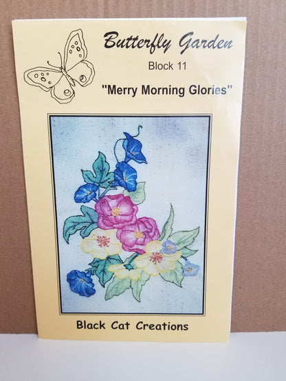 Black Cat Creations Butterfly Garden Blocks 1 through 12 c 1999 pattern