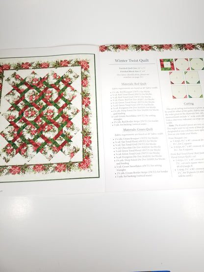 The Winter Twist Quilt Jason Yenter Christmas Quilt Pattern