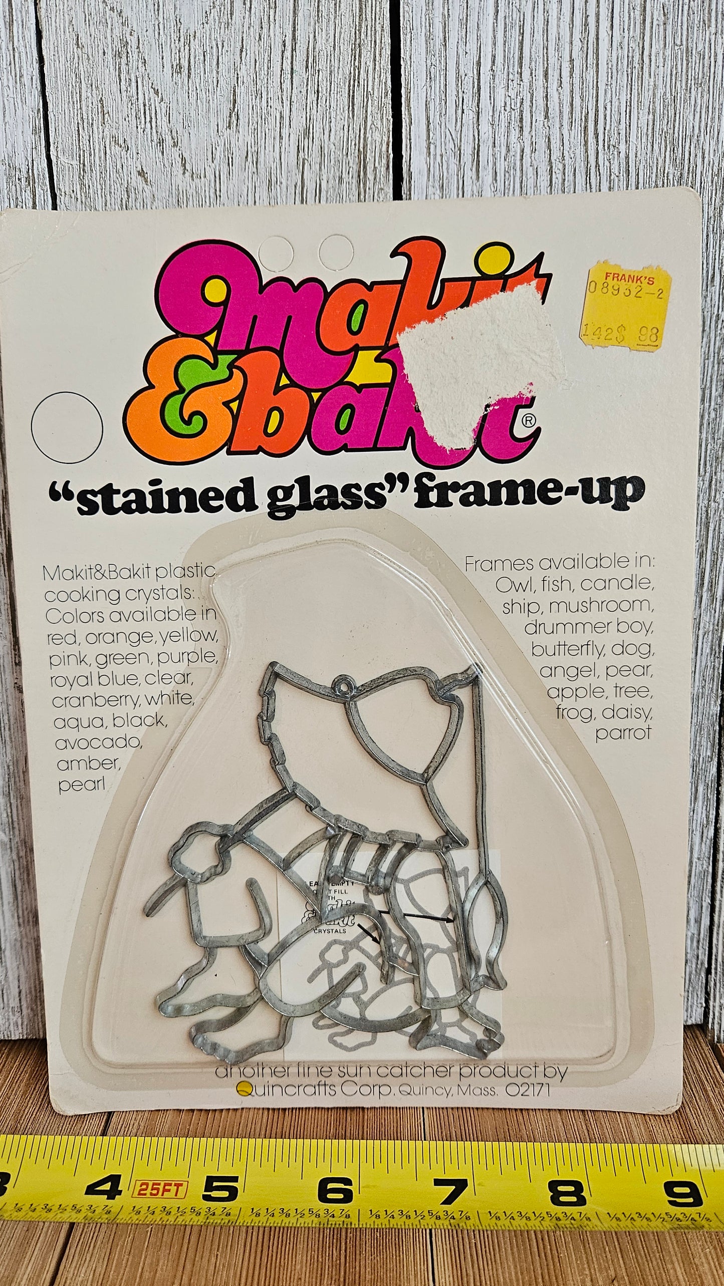 Vtg Makit & Bakit Suncatcher Frame OR Full Kits (U Choose Design)
