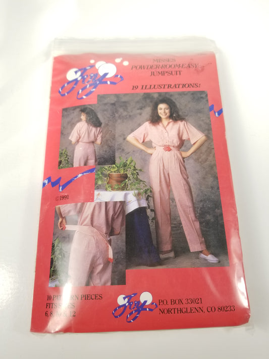 Misses Powder Room Easy Jumpsuit Joy Sewing pattern