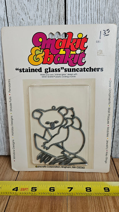 Vtg Makit & Bakit Suncatcher Frame OR Full Kits (U Choose Design)