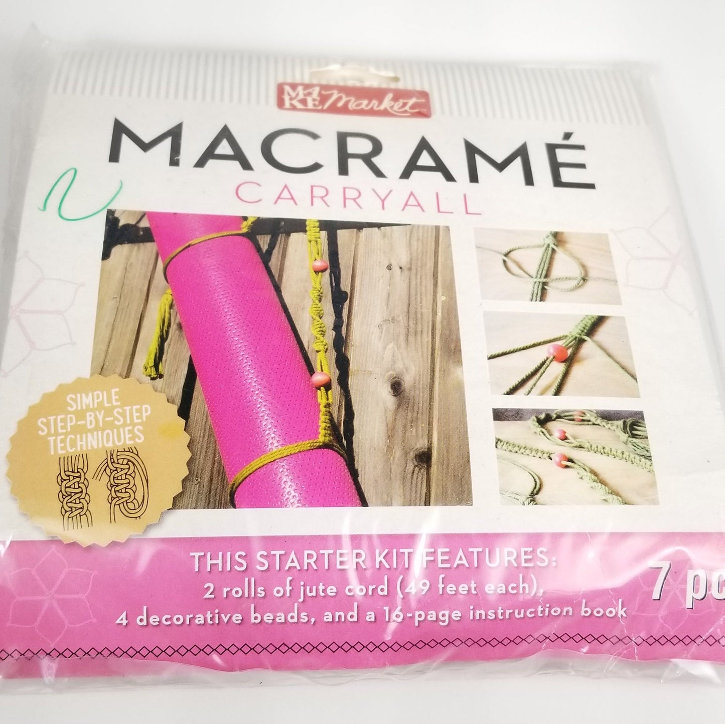 Make Market Macrame starter kit carryall