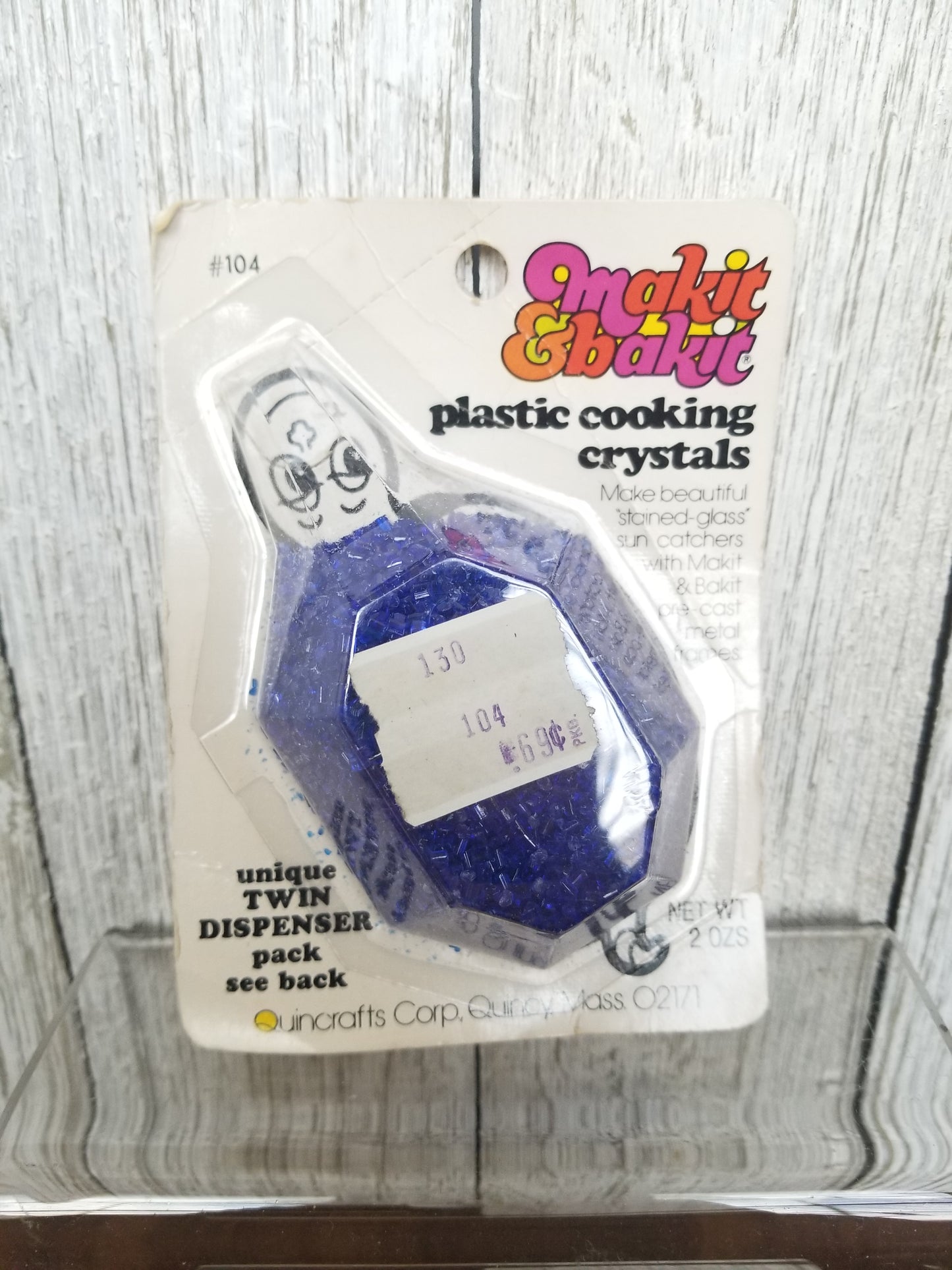 VTG Makit & Bakit Refill Plastic Melting Cooking Crystals Suncatchers (U PICK Color)