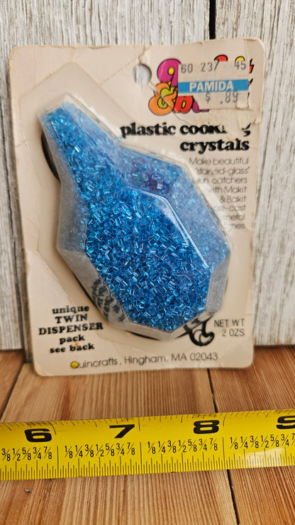 VTG Makit & Bakit Refill Plastic Melting Cooking Crystals Suncatchers (U PICK Color)