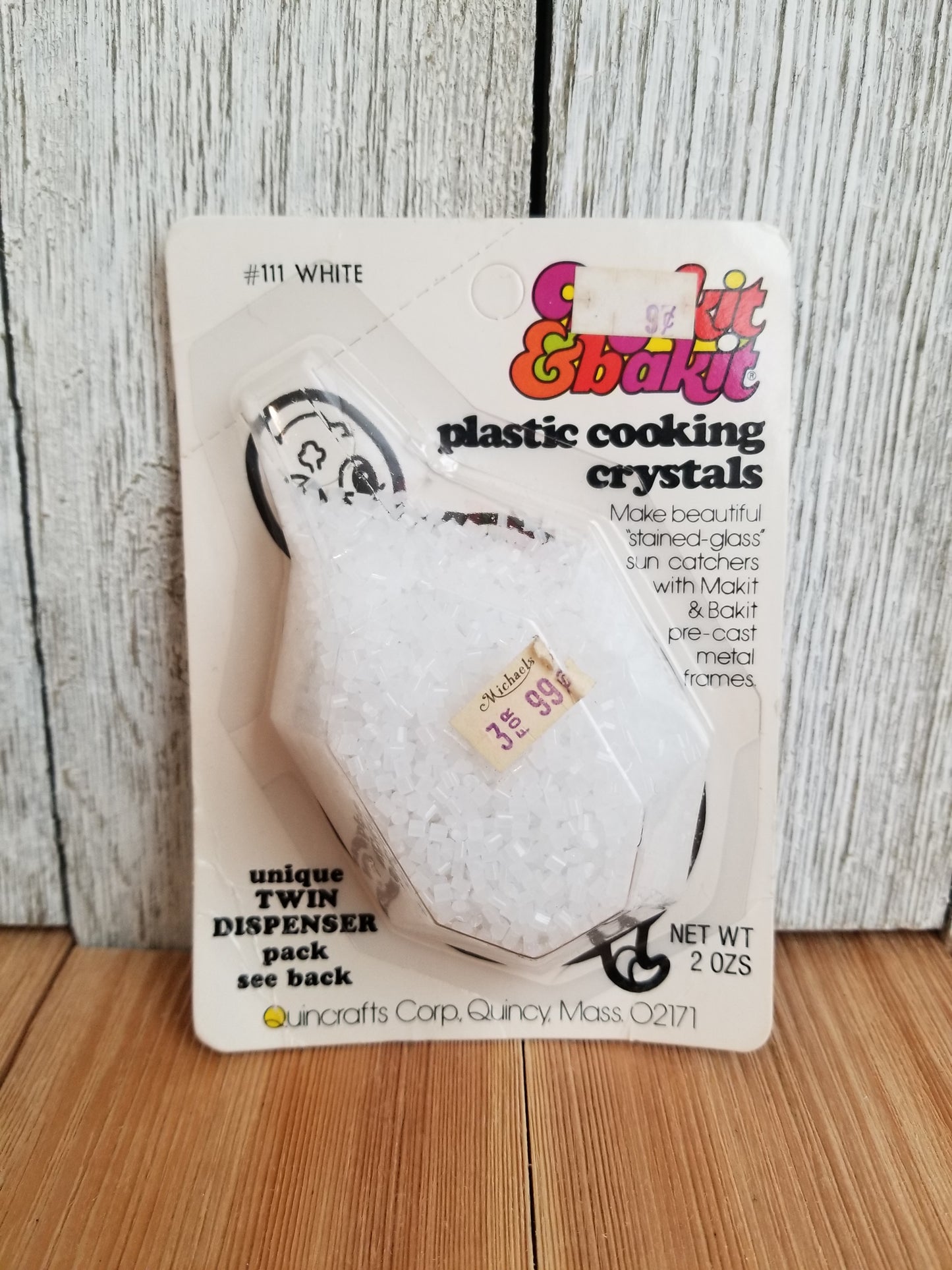 VTG Makit & Bakit Refill Plastic Melting Cooking Crystals Suncatchers (U PICK Color)