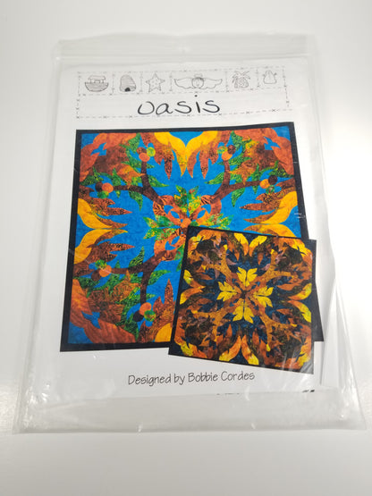 Oasis Bobbie Cordes Sewing pattern Quilt Pattern