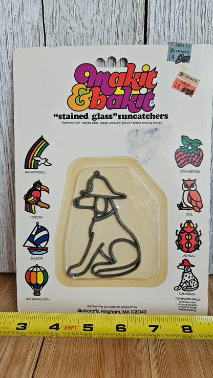 Vtg Makit & Bakit Suncatcher Frame OR Full Kits (U Choose Design)