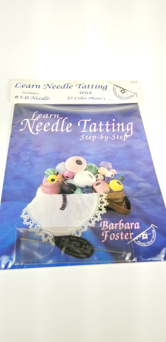 Learn needle tatting pattern instruction book