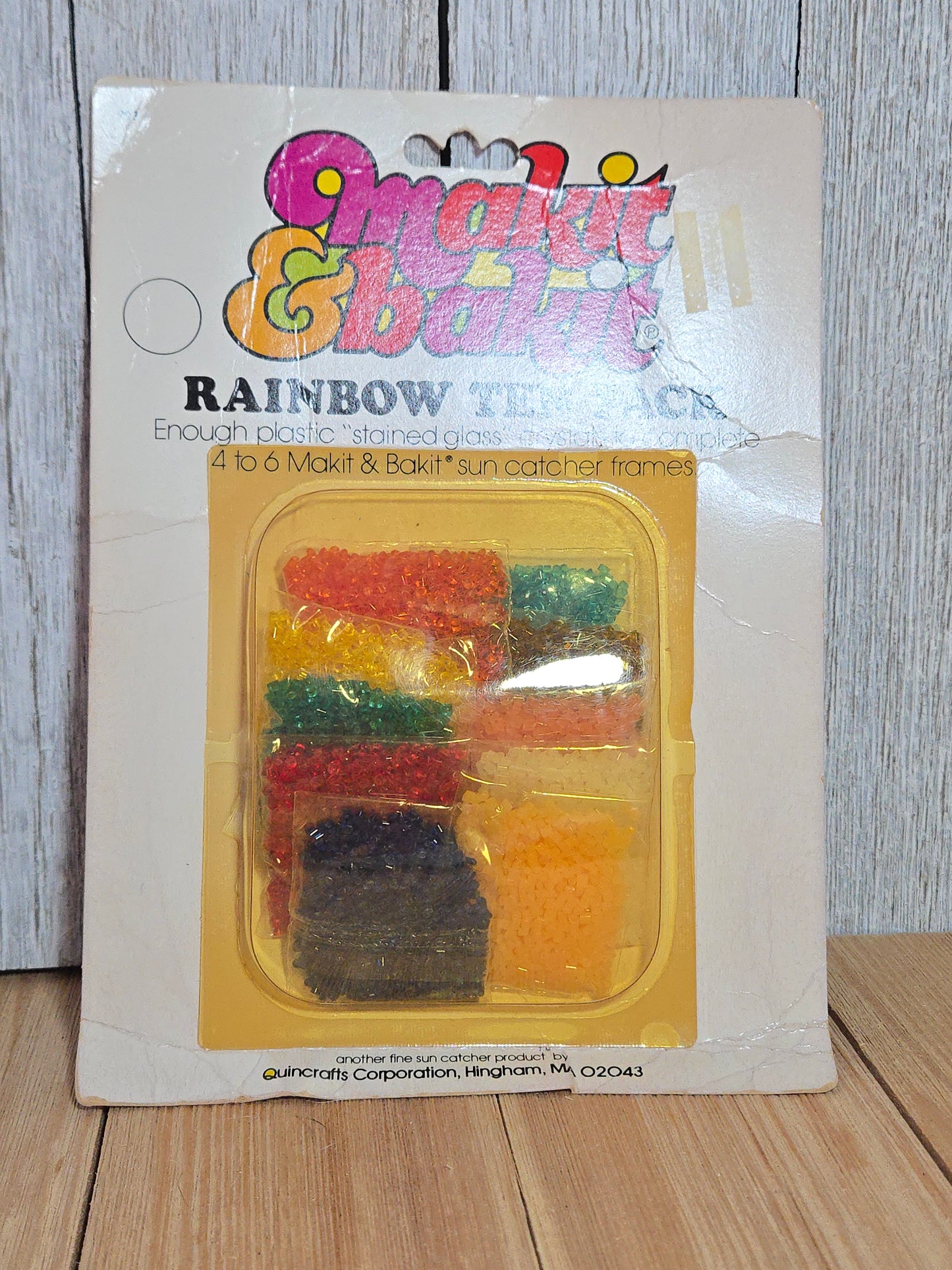 VTG Makit & Bakit Refill Plastic Melting Cooking Crystals Suncatchers (U PICK Color)