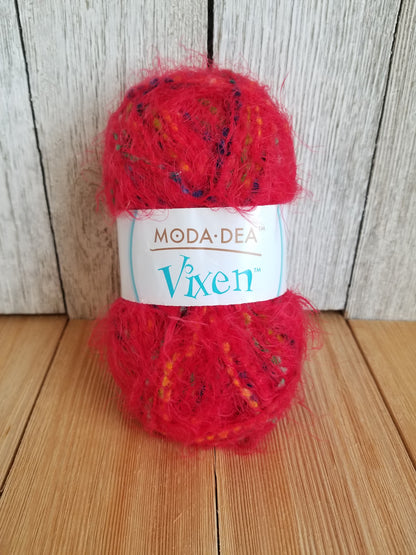 Moda Dea Vixen Reddy Freddy 3910 Fur Yarn 10 skein bundle