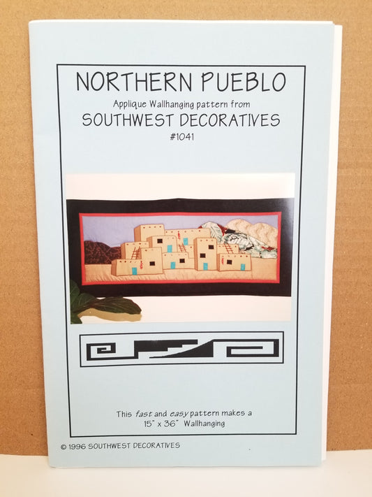 Northern Pueblo Southwest Decorative #1041 Quilt Pattern