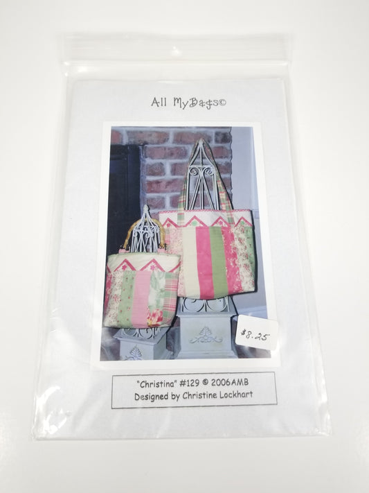 All My Bags Christina #129 Christine Lockhart Bag Sewing Pattern