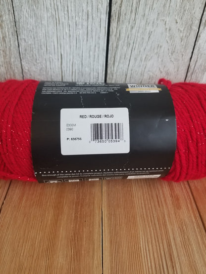 Red Heart Super Saver Yarn Solid/ Metallic/ Striped/ Ombre Full Skien or Partial Skein (U Pick Color)