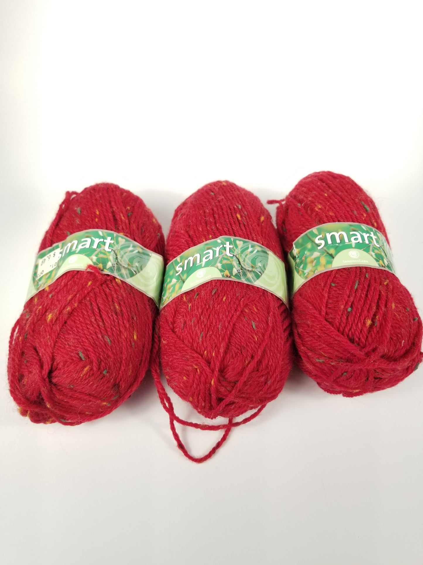 SandenesGarn Smart pure new wool yarn 4218 (3 skein bundle)