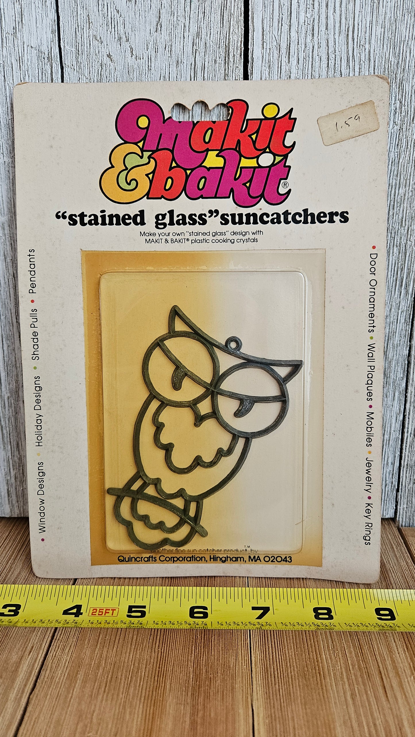 Vtg Makit & Bakit Suncatcher Frame OR Full Kits (U Choose Design)