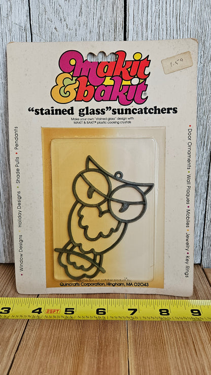 Vtg Makit & Bakit Suncatcher Frame OR Full Kits (U Choose Design)