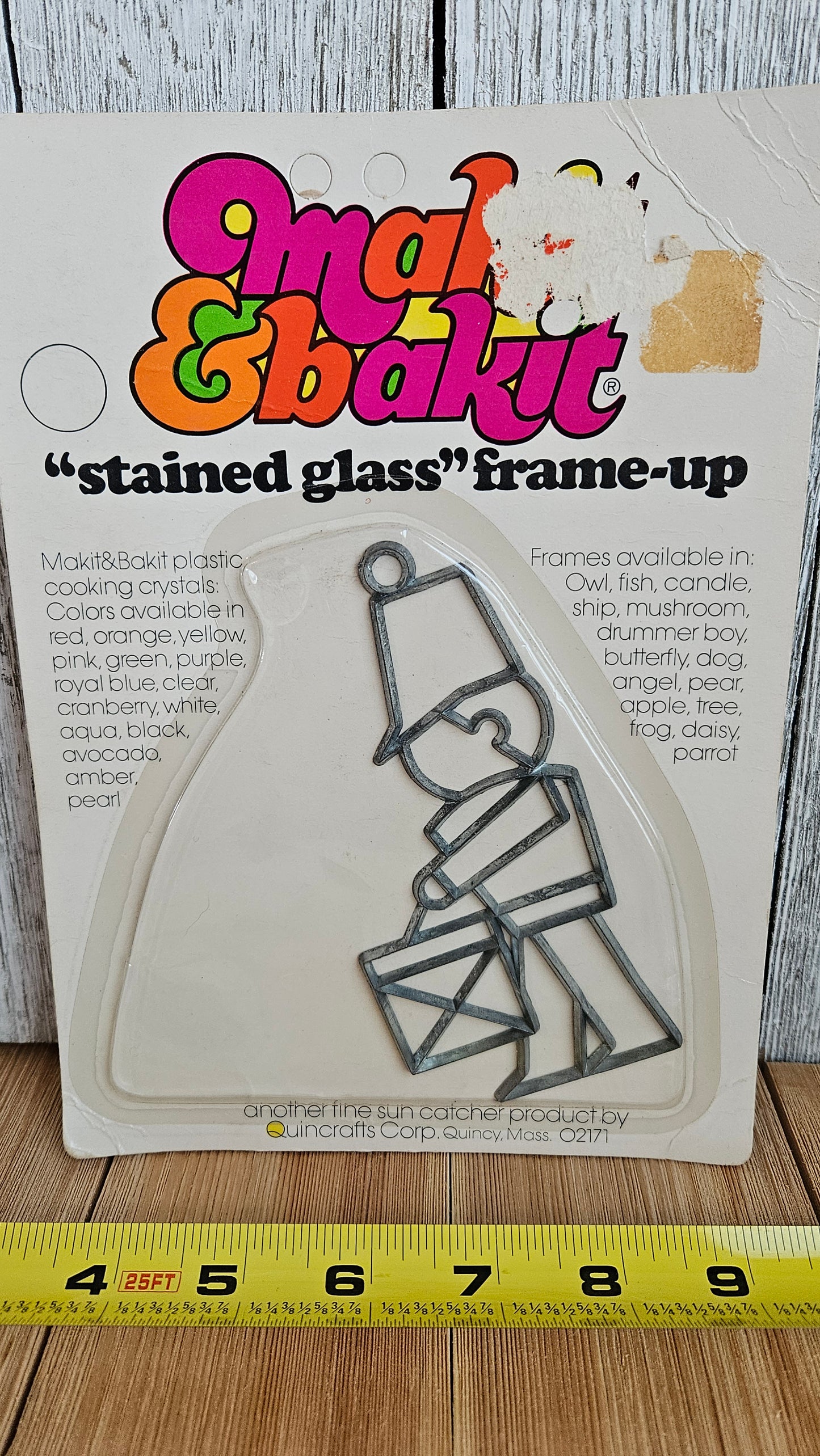 Vtg Makit & Bakit Suncatcher Frame OR Full Kits (U Choose Design)