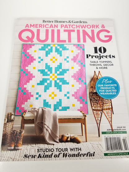 American Patchwork and Quilting Magazine issue 192