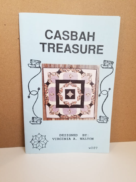 Casbah Treasure Virginia A. Walton W007 Quilt Pattern