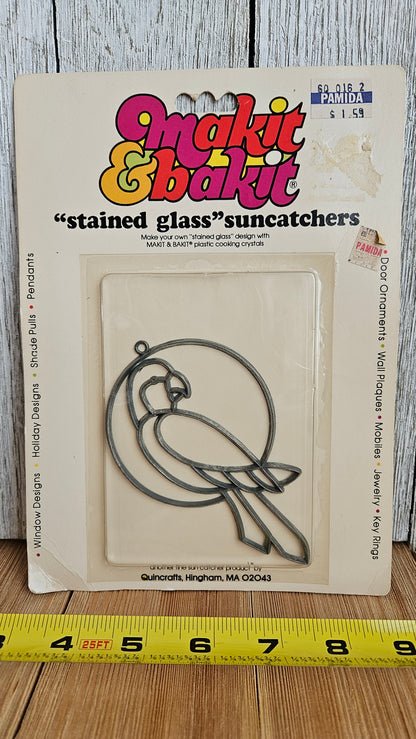 Vtg Makit & Bakit Suncatcher Frame OR Full Kits (U Choose Design)