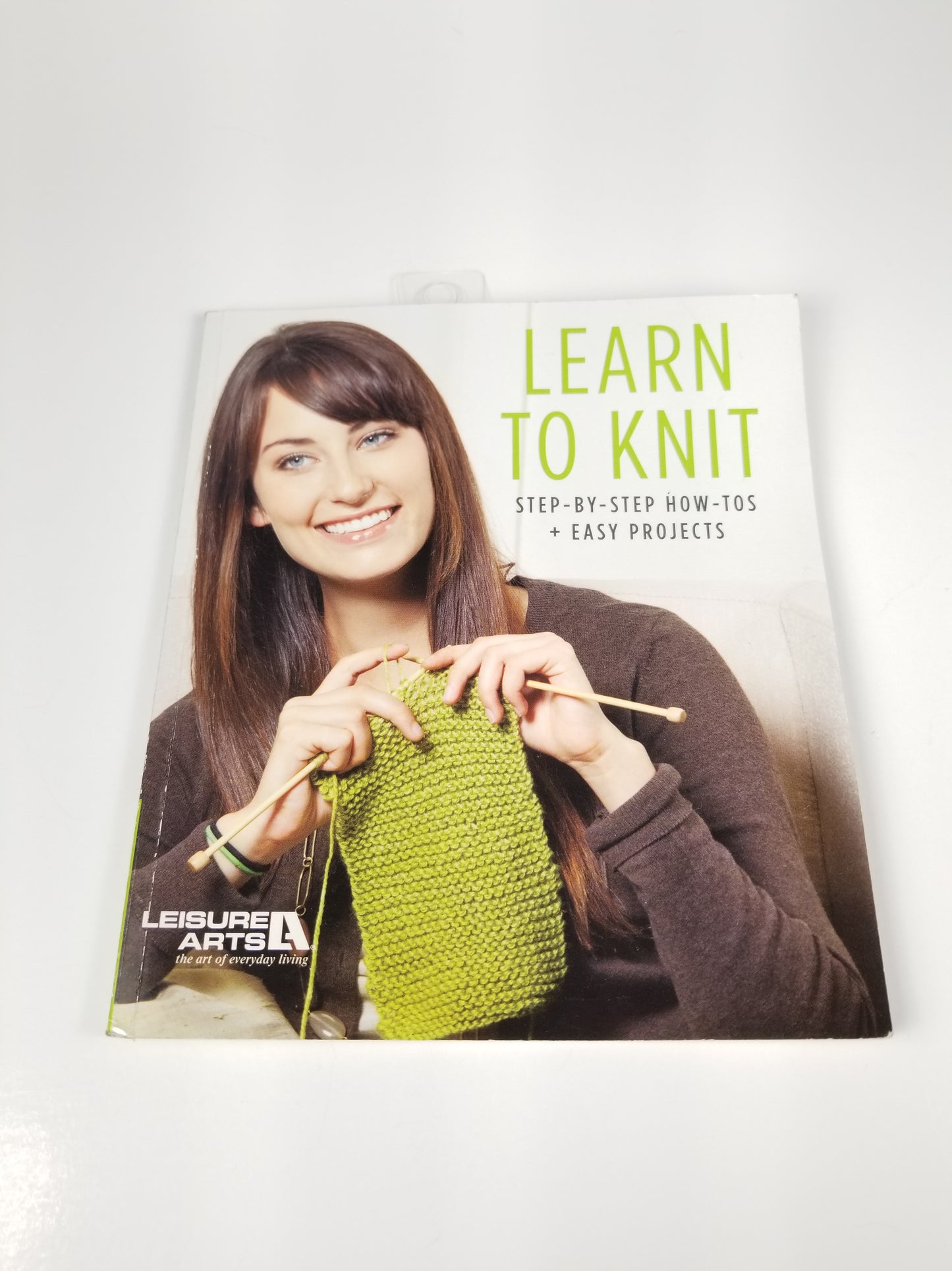 Leisure arts learn to knit pattern book