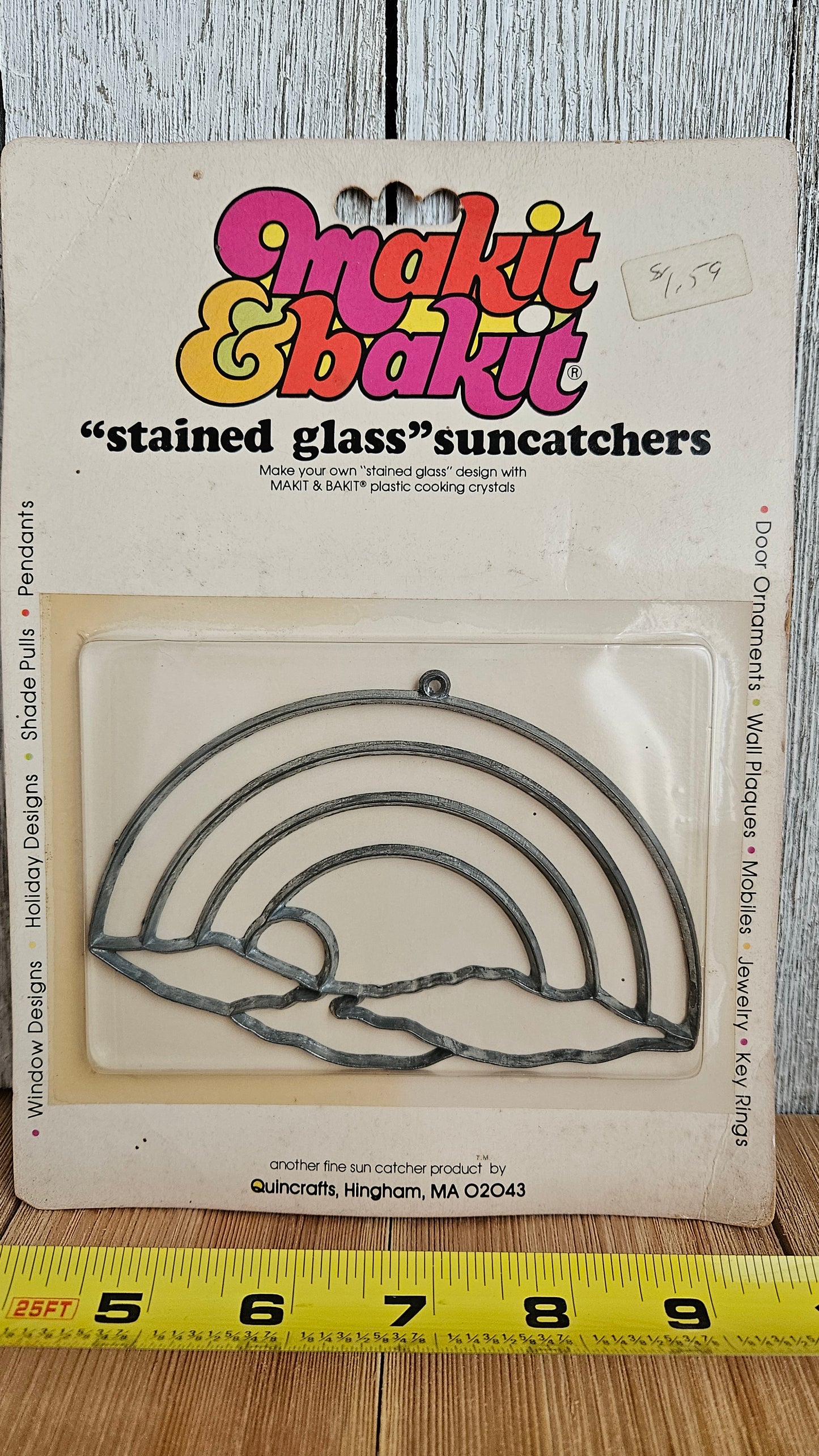 Vtg Makit & Bakit Suncatcher Frame OR Full Kits (U Choose Design)