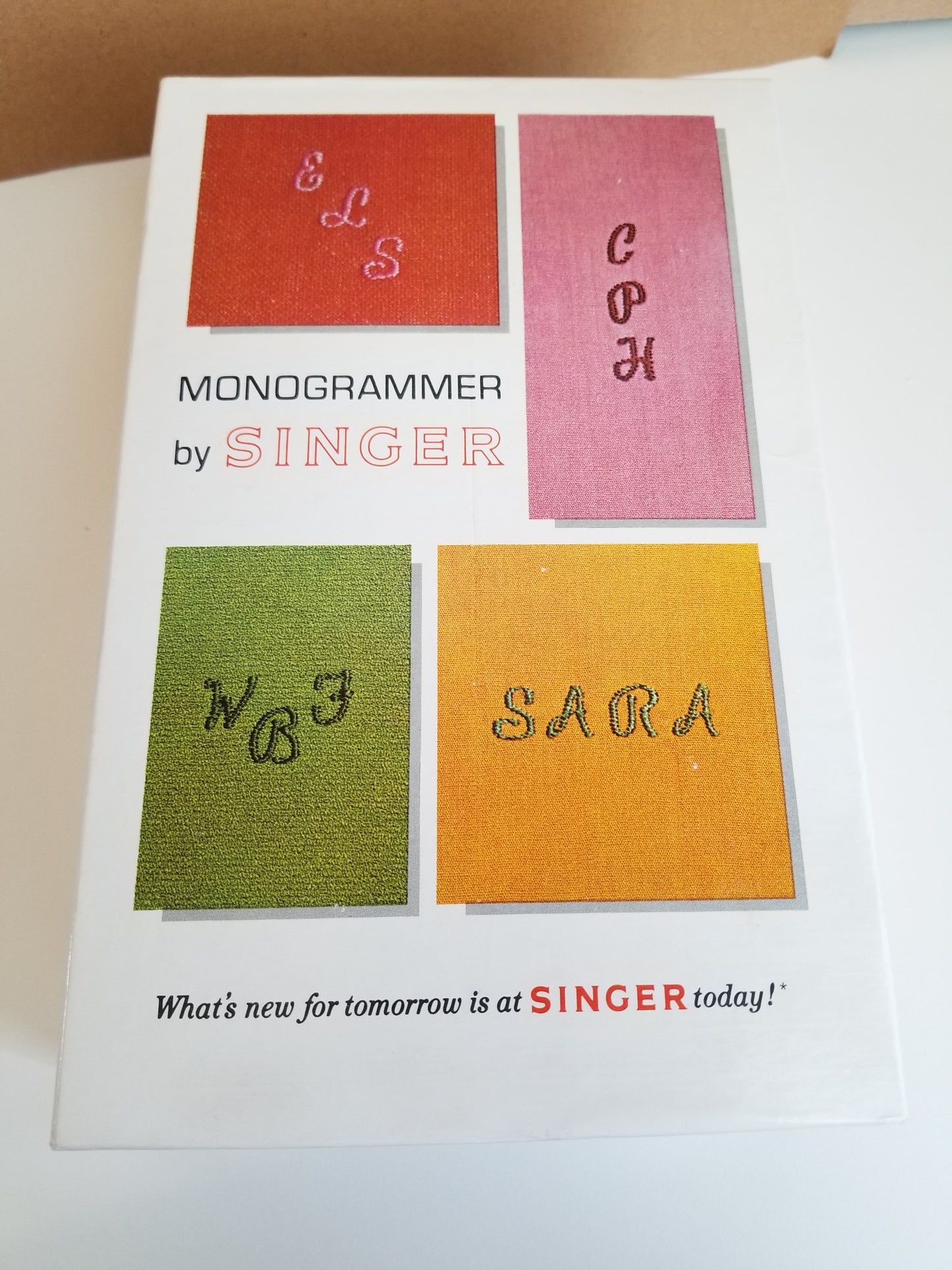 Singer Monogramer No.171256 Complete New