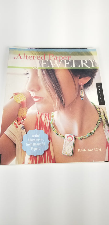 Altered paper Jewelry Jenn Mason book