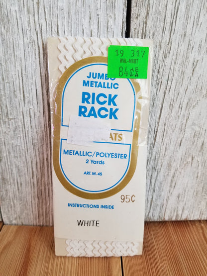 Rick Rack Trim Mercerized 100% Cotton Vintage NOS (U Pick color and size!) Wrights Nufashond Coats Clark Ric Rac