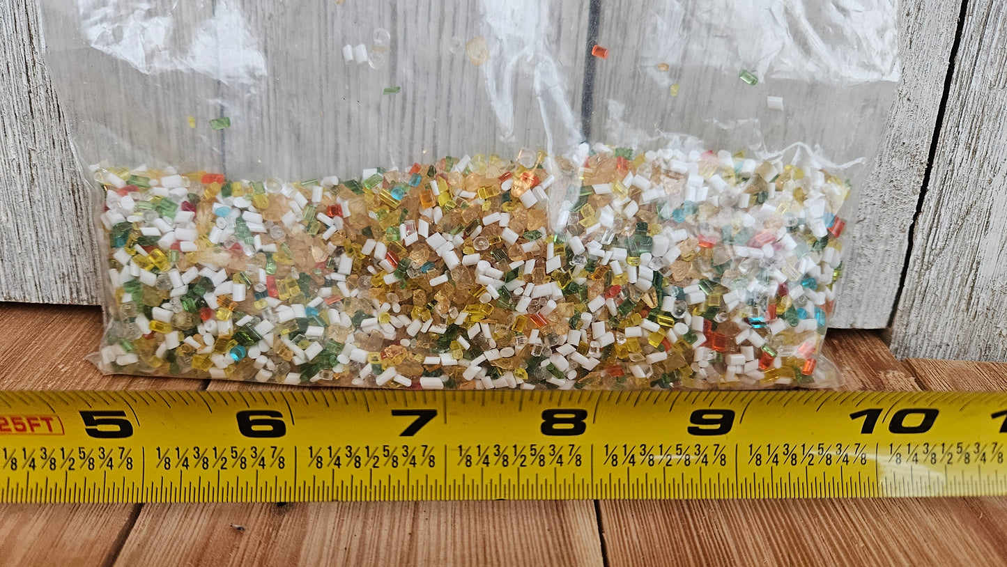 VTG Makit & Bakit Refill Plastic Melting Cooking Crystals Suncatchers (U PICK Color)