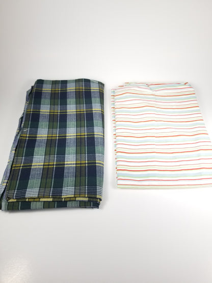 Yellow green fabric bundle