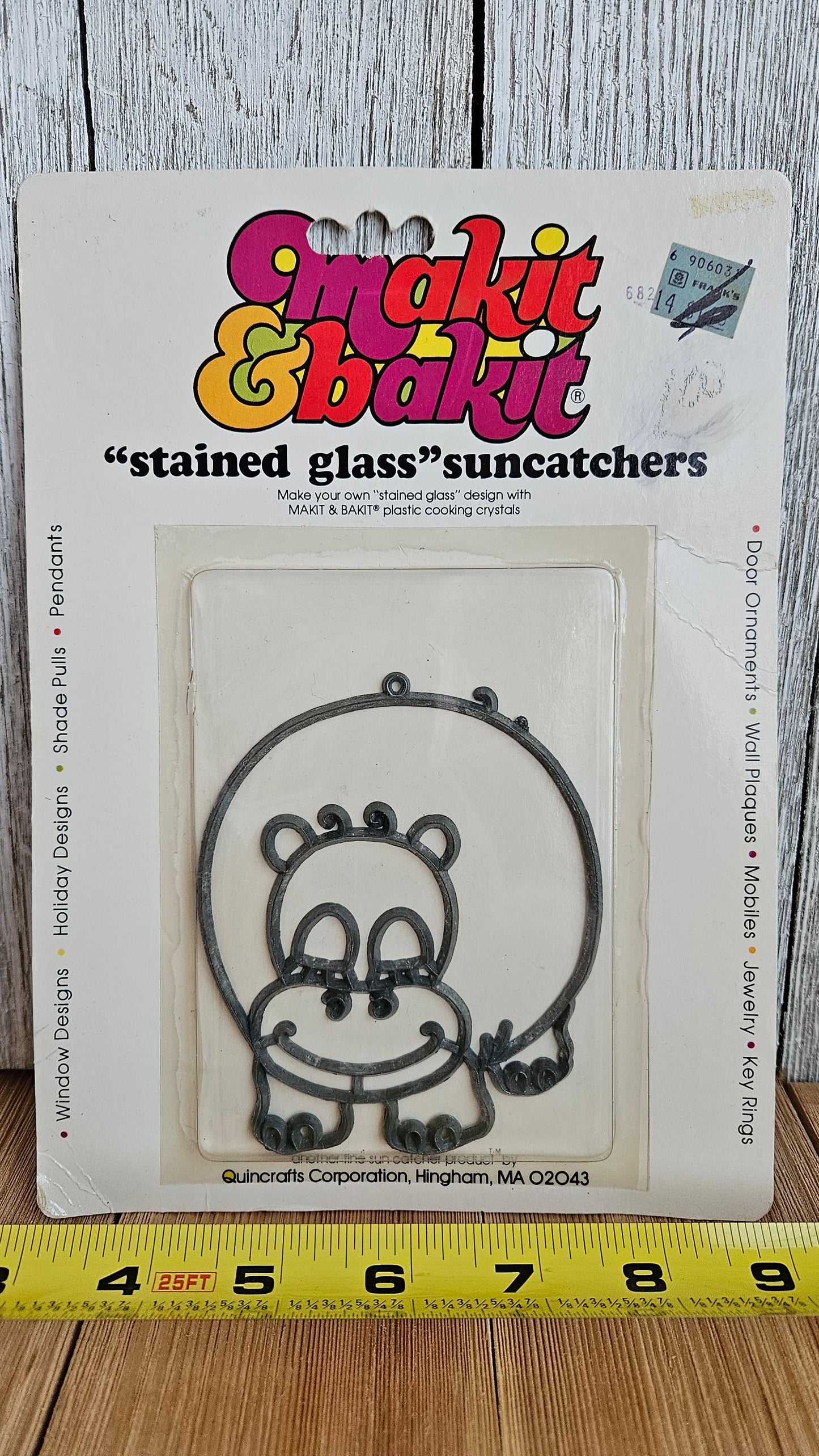 Vtg Makit & Bakit Suncatcher Frame OR Full Kits (U Choose Design)