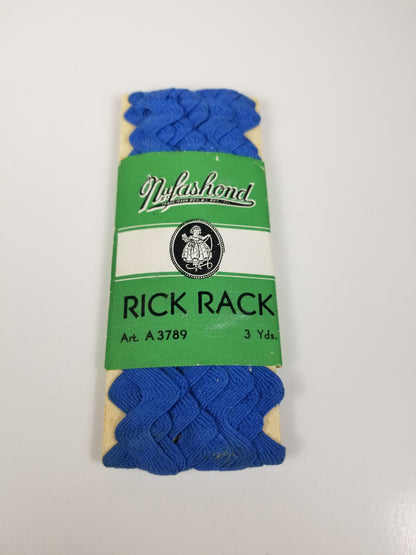 Rick Rack Trim Mercerized 100% Cotton Vintage NOS (U Pick color and size!) Wrights Nufashond Coats Clark Ric Rac