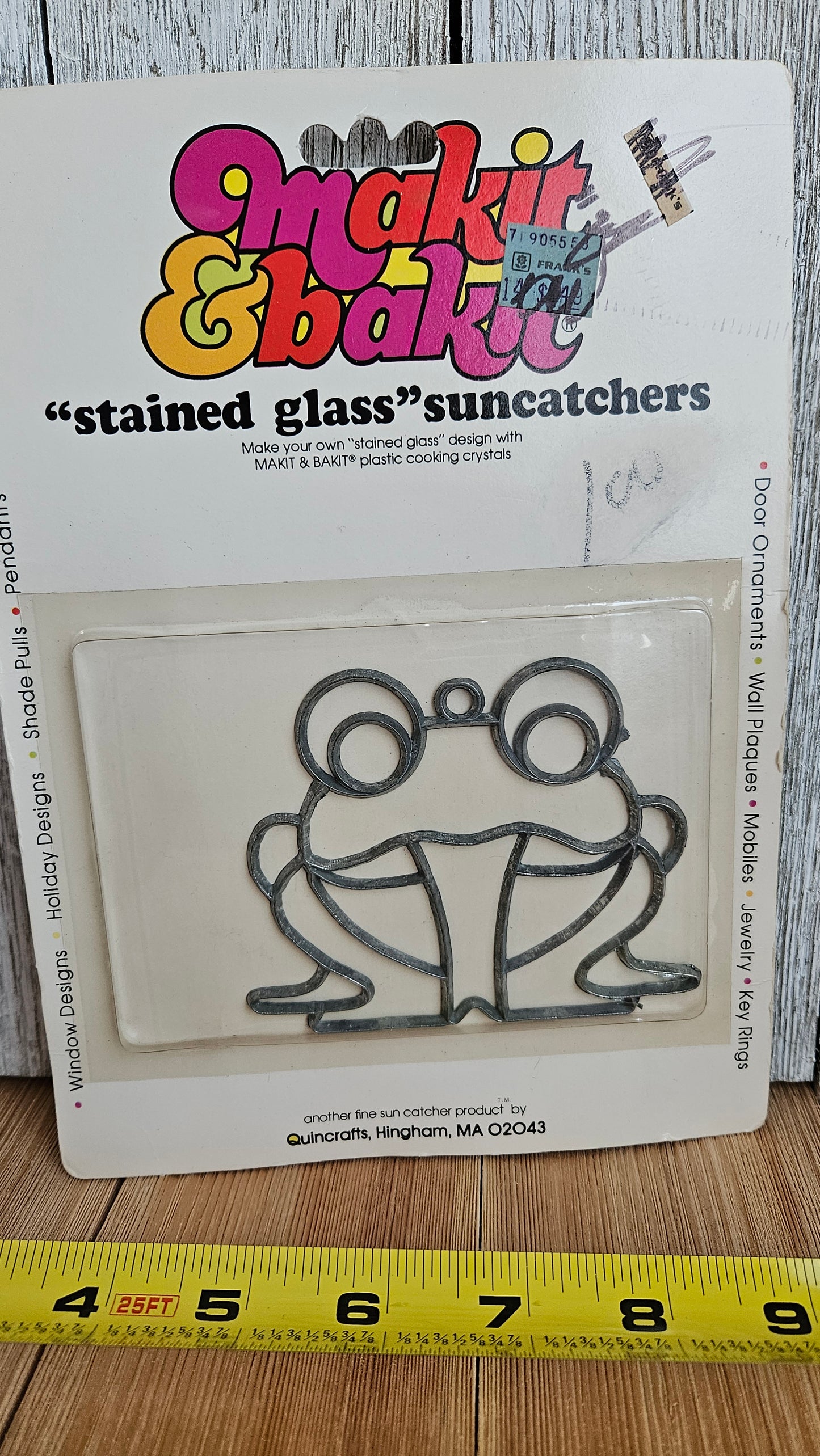 Vtg Makit & Bakit Suncatcher Frame OR Full Kits (U Choose Design)
