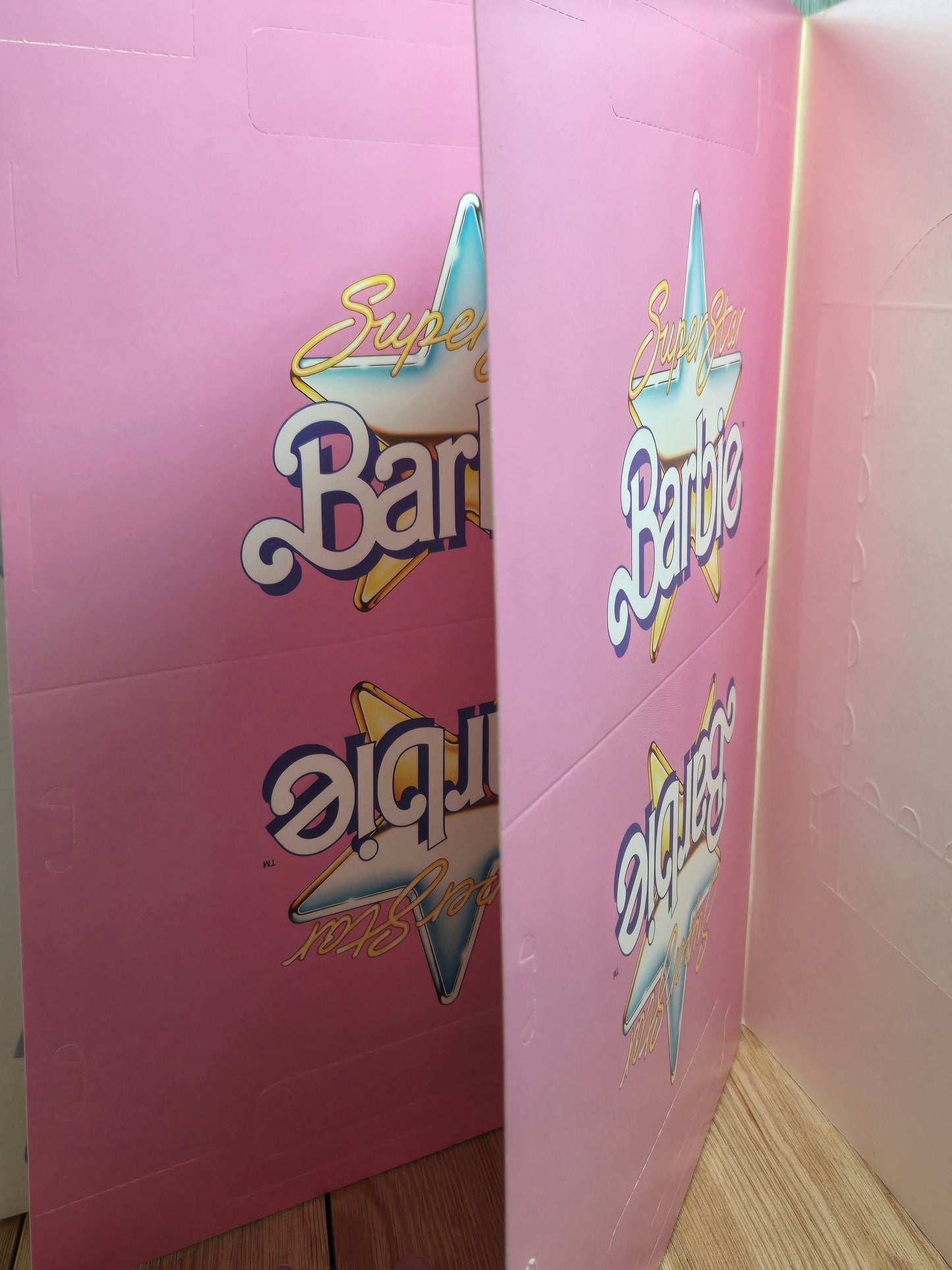 Super Star Barbie Paper Doll Book MISPRINT UNCUT By a Golden Book Comes with TWO dolls