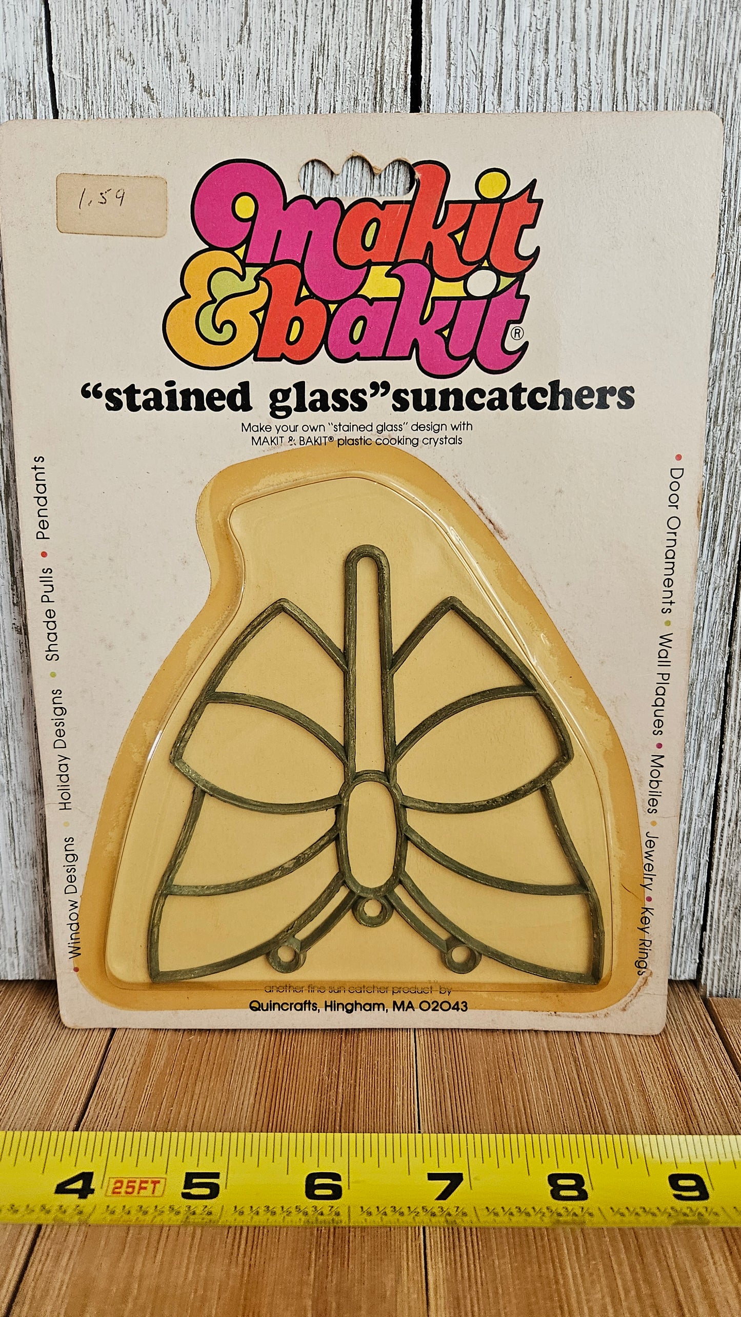 Vtg Makit & Bakit Suncatcher Frame OR Full Kits (U Choose Design)