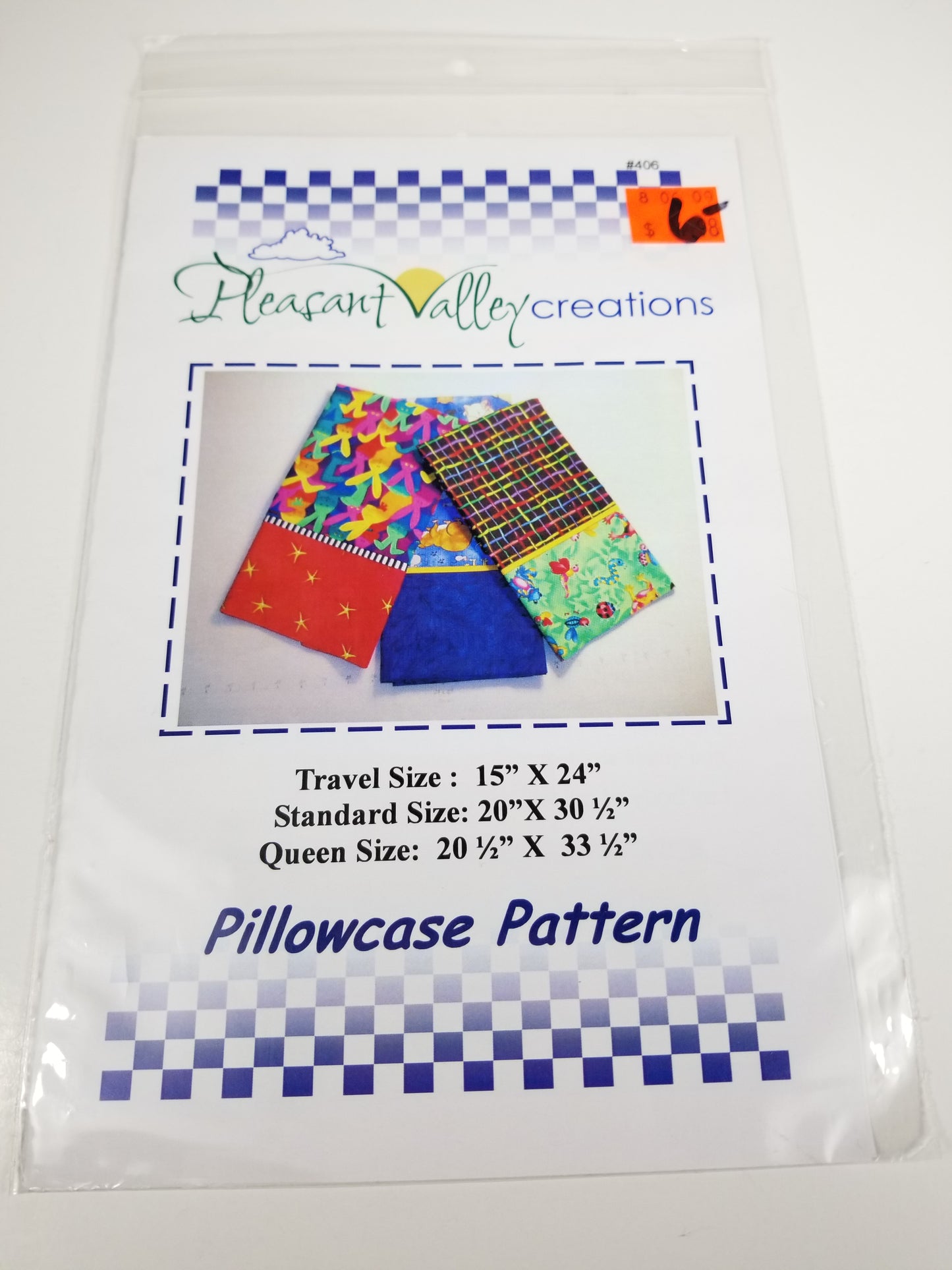 Present Valley Creations Pillow Case Sewing Pattern #406