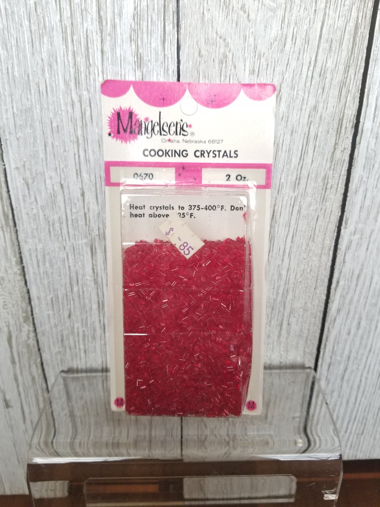 VTG Makit & Bakit Refill Plastic Melting Cooking Crystals Suncatchers (U PICK Color)