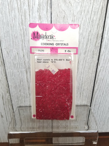 VTG Makit & Bakit Refill Plastic Melting Cooking Crystals Suncatchers (U PICK Color)