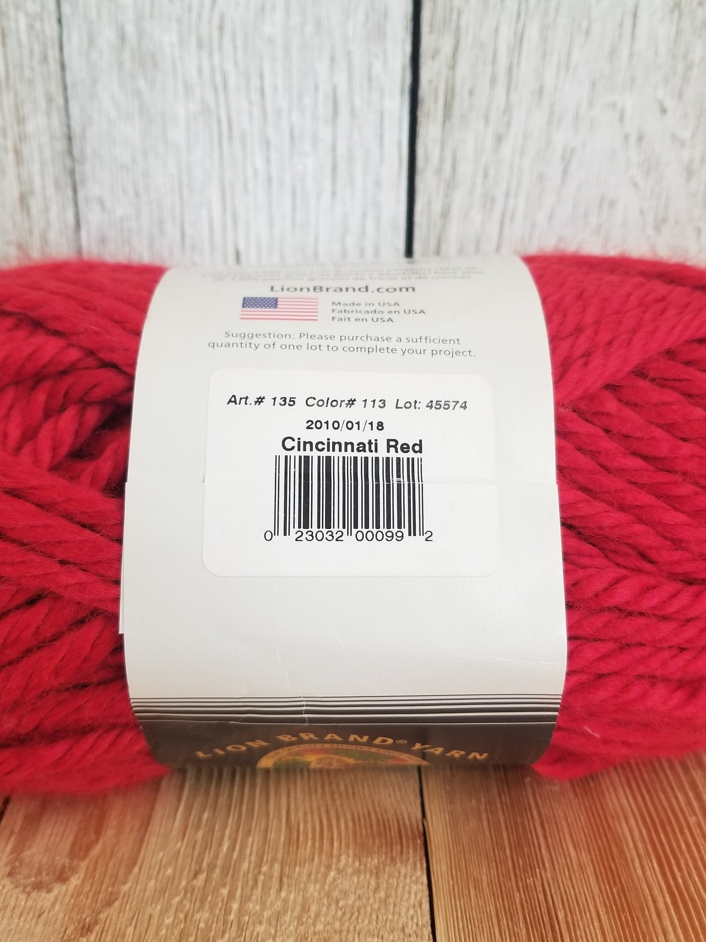 Lion Brand Hometown USA Pick Your Color Full Skein Yarn
