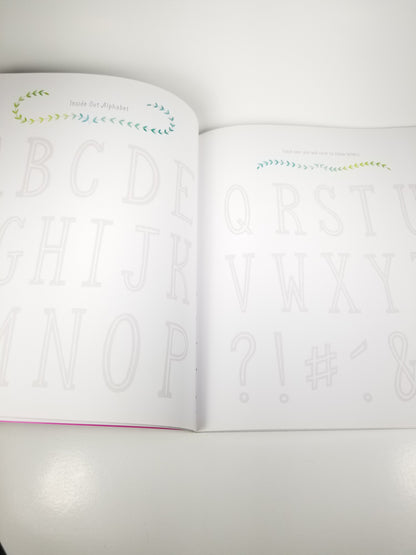 Draw, Color, and Sticker Lettering Sketchbook