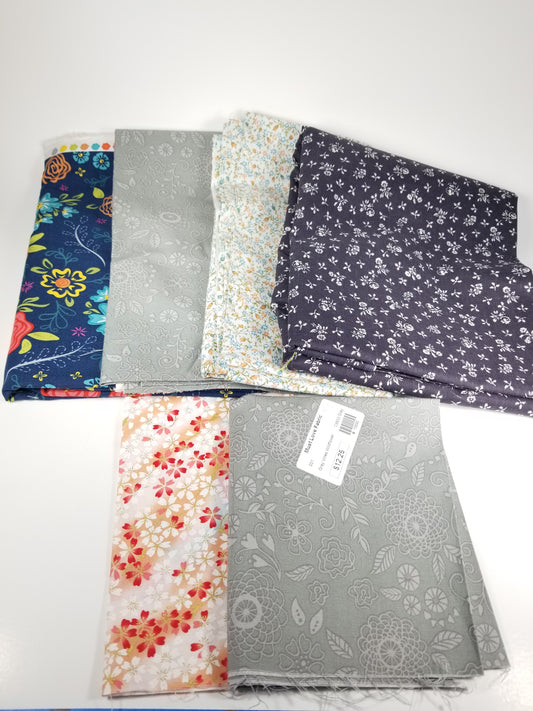 Must love fabric flower fabric bundle