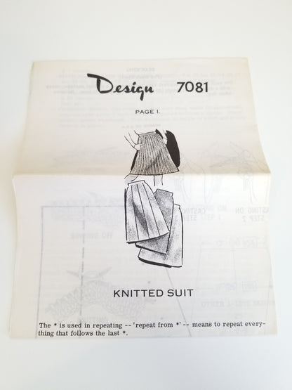 Vintage Mail Order Knitting Pattern 1940s (Pick your Pattern)