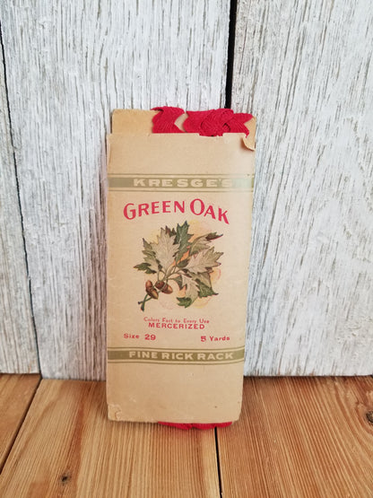 Rick Rack Trim Mercerized 100% Cotton Vintage NOS (U Pick color and size!) Wrights Nufashond Coats Clark Ric Rac
